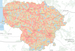 RRT publishes coverage and speed maps of mobile networks
