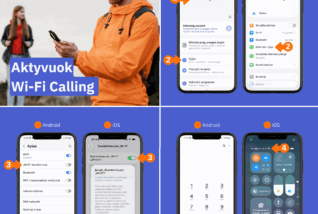 Skambinti galima be mobiliojo ryšio: RRT paaiškina, kas yra Wi-Fi Calling