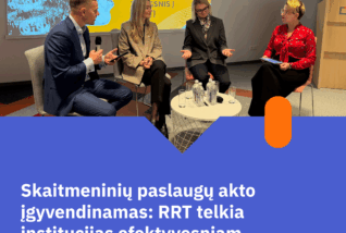 Skaitmeninių paslaugų akto įgyvendinamas: RRT telkia institucijas efektyvesniam bendradarbiavimui